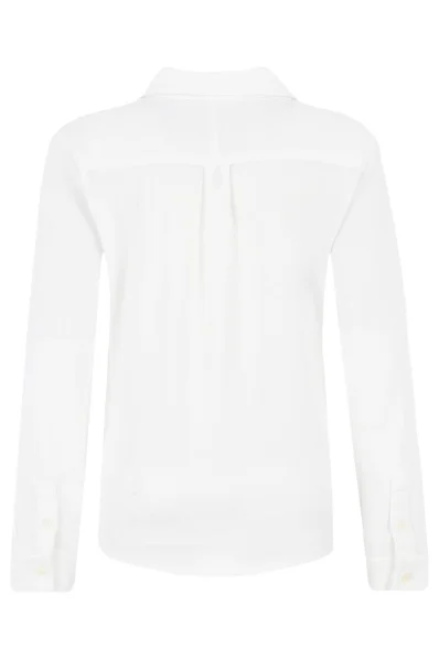 Риза OXFORD MESH | Regular Fit POLO RALPH LAUREN бял